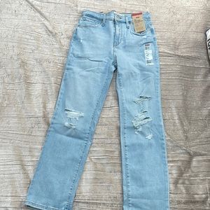 Levi’s 724 high waist cropped Jean